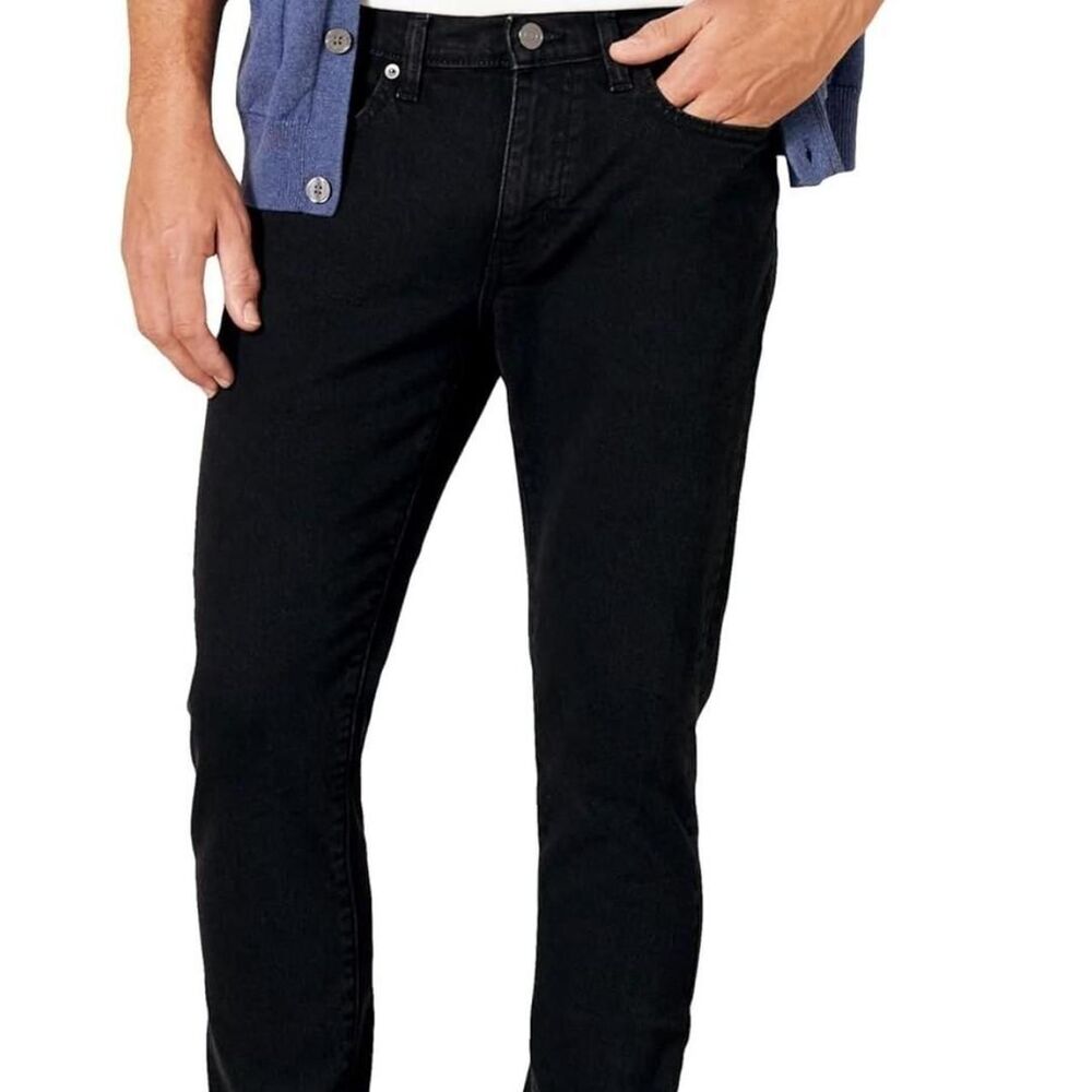 Amazon-essentials Men's Black Jeans